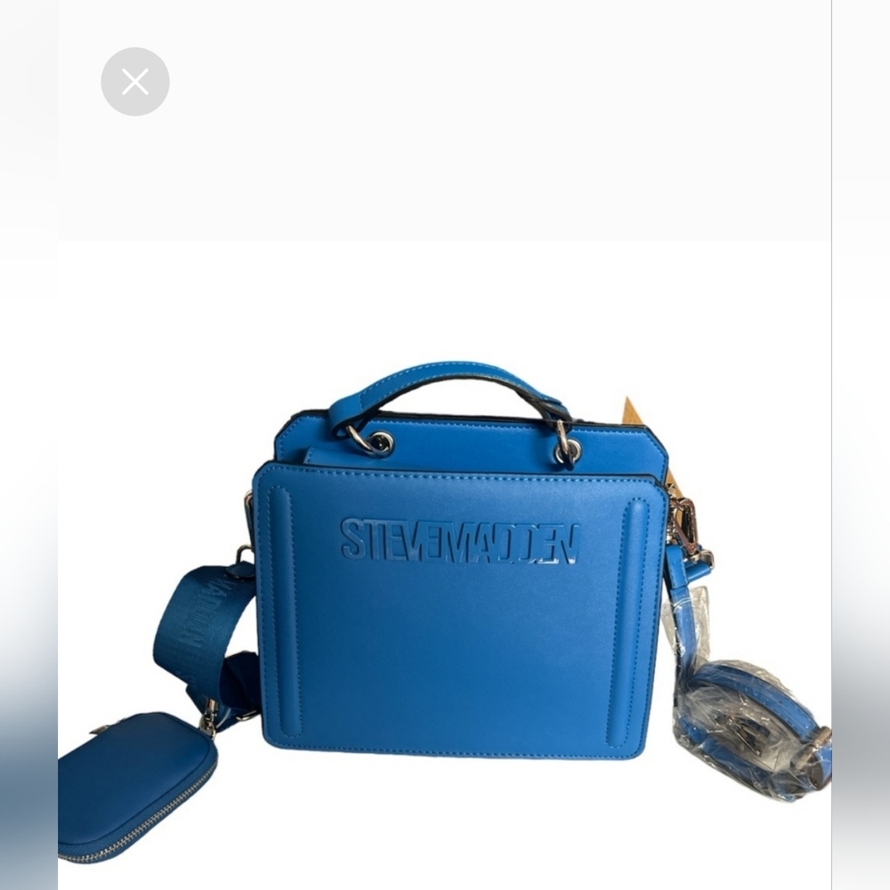 Steve Madden Bevelyn Convertible Crossbody 4pc Set - Picture 4 of 8